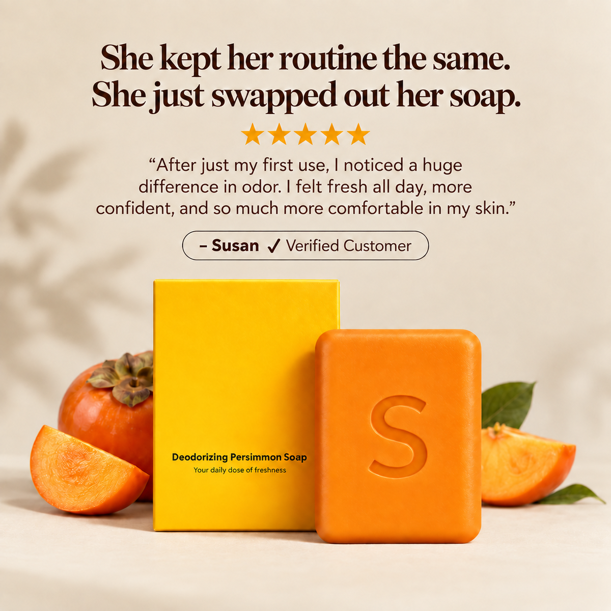 Persimmon Soap