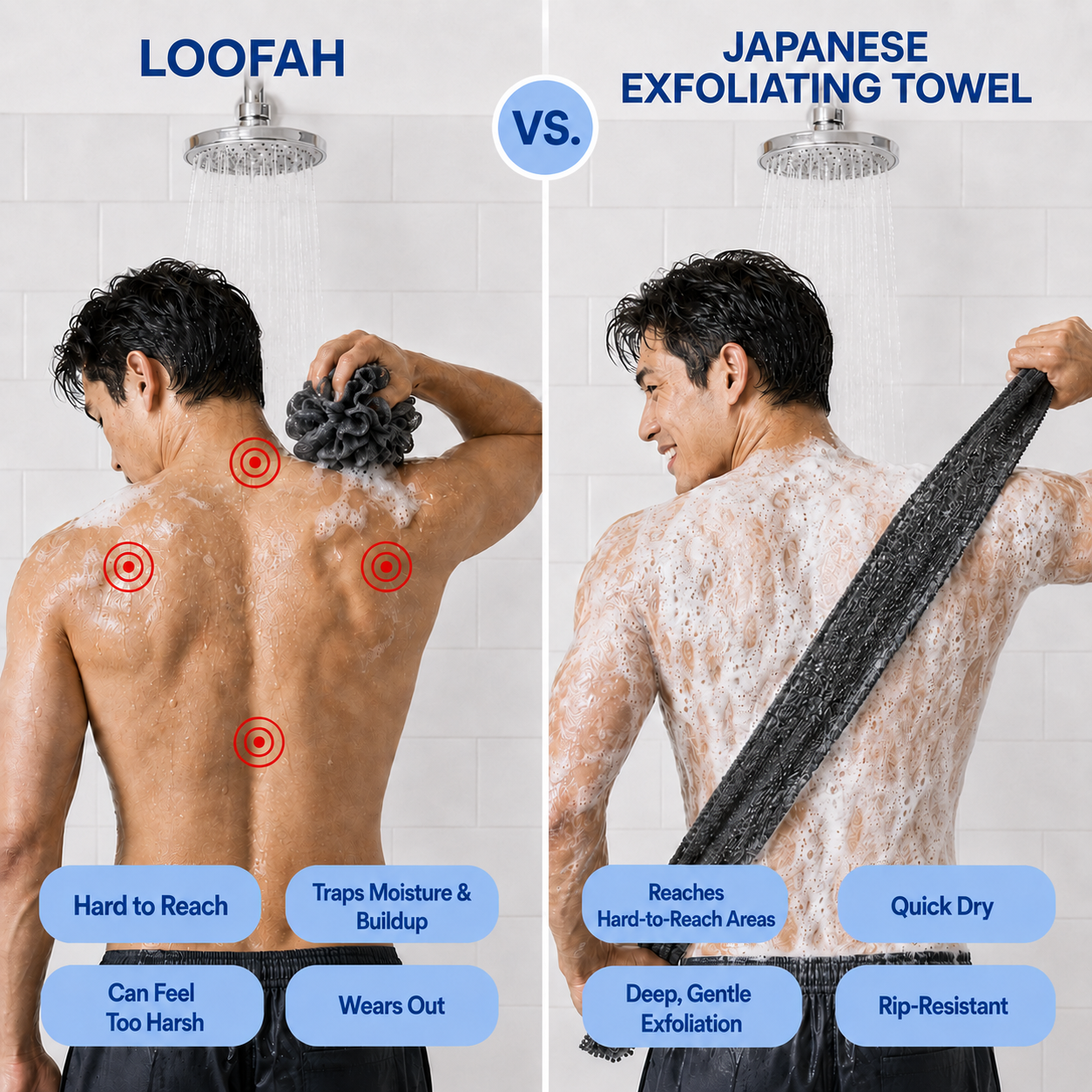 Japanese Exfoliating Towel