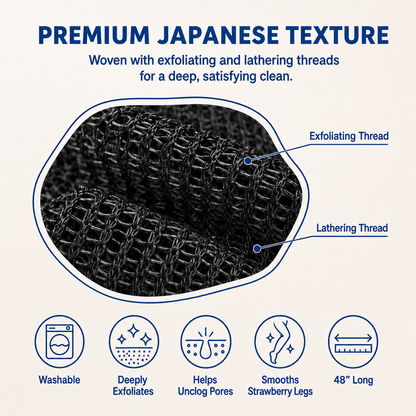 Japanese Exfoliating Towel
