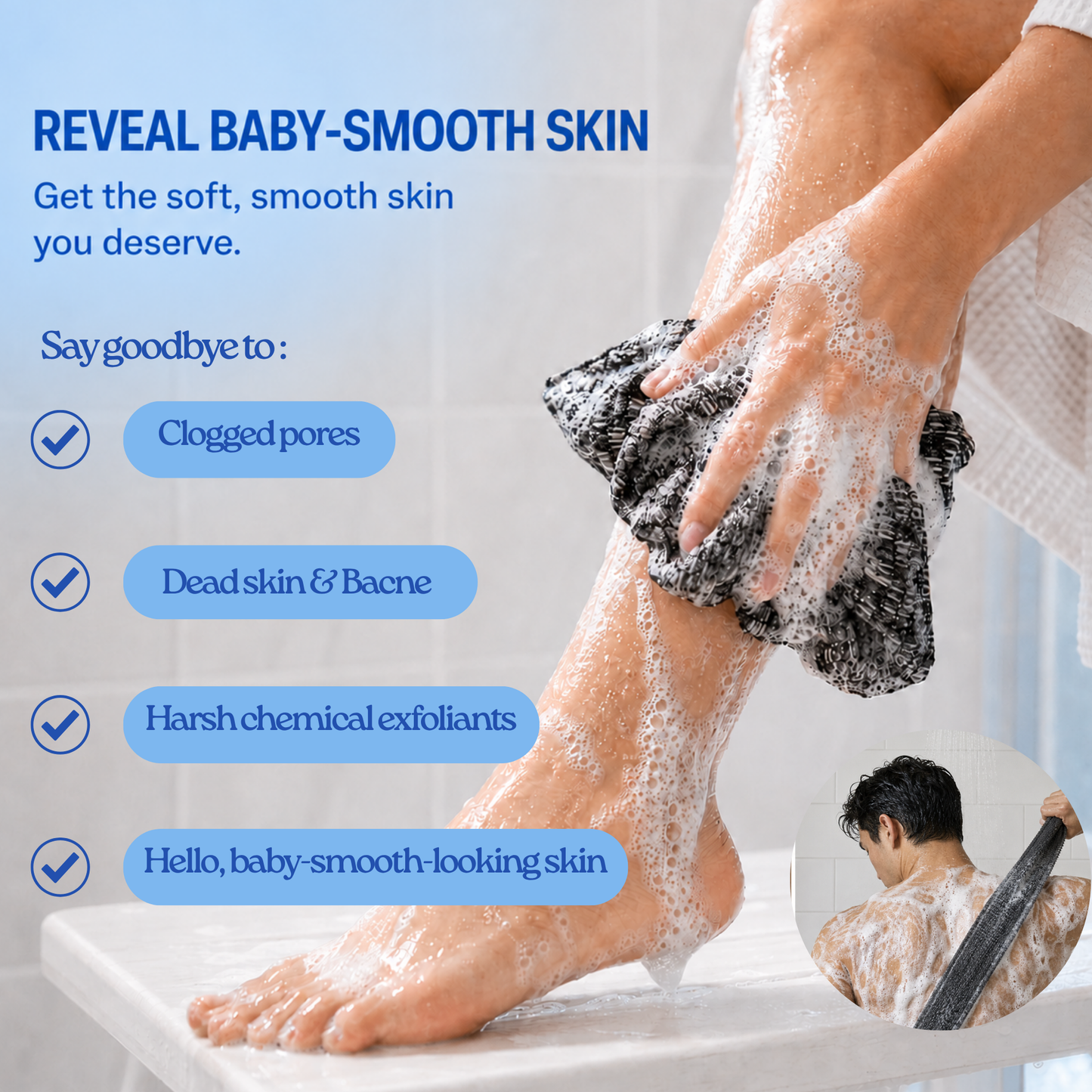 Japanese Exfoliating Towel